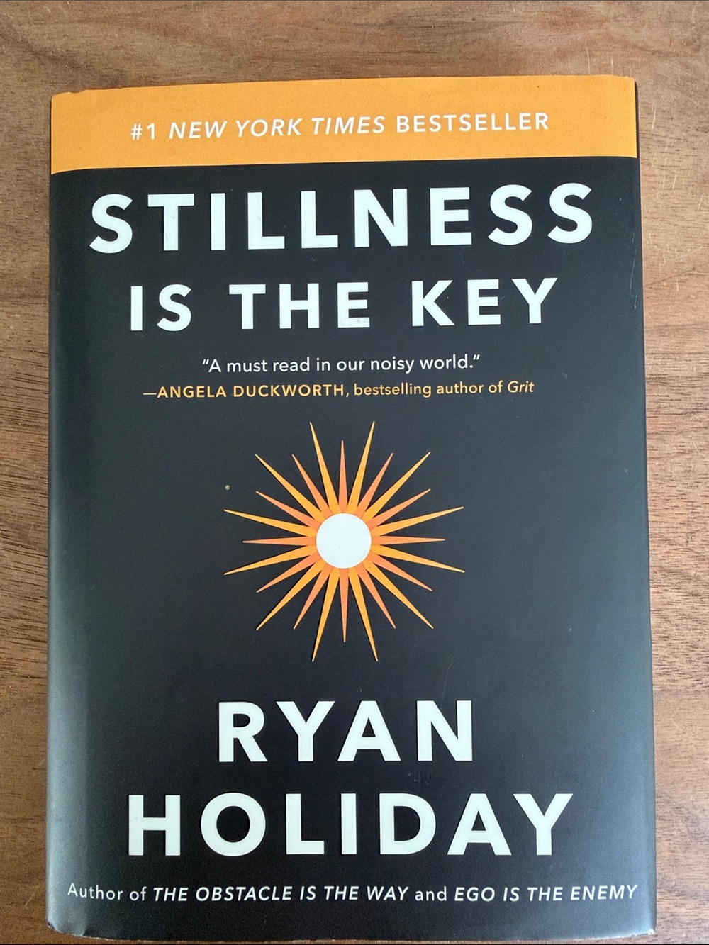 Stillness is the Key